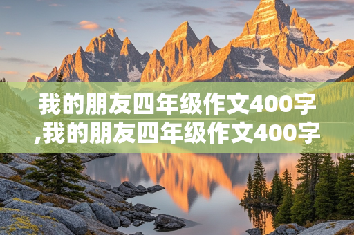 我的朋友四年级作文400字,我的朋友四年级作文400字以上