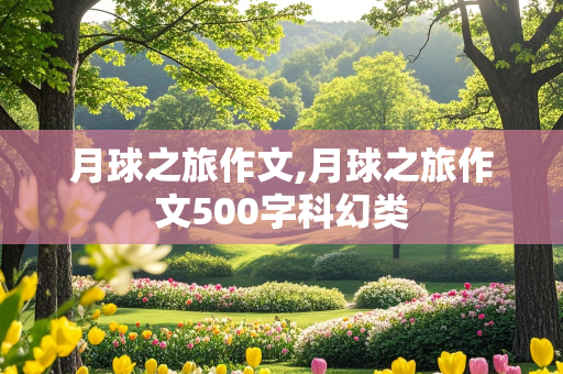 月球之旅作文,月球之旅作文500字科幻类