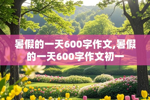 暑假的一天600字作文,暑假的一天600字作文初一