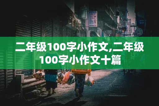 二年级100字小作文,二年级100字小作文十篇