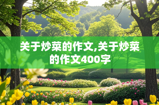 关于炒菜的作文,关于炒菜的作文400字