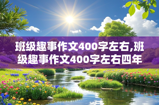 班级趣事作文400字左右,班级趣事作文400字左右四年级