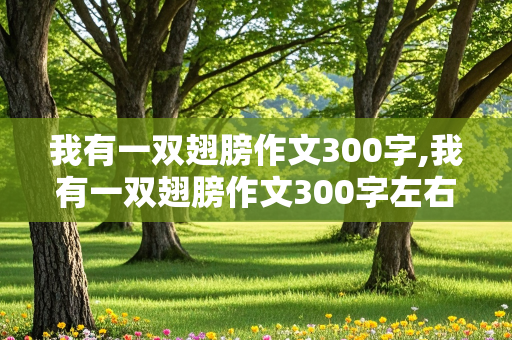 我有一双翅膀作文300字,我有一双翅膀作文300字左右