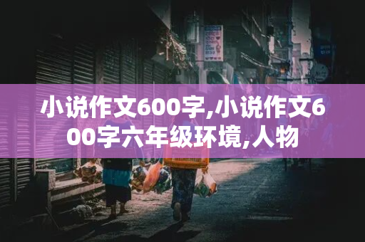 小说作文600字,小说作文600字六年级环境,人物