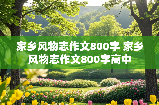 家乡风物志作文800字 家乡风物志作文800字高中