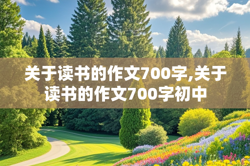 关于读书的作文700字,关于读书的作文700字初中