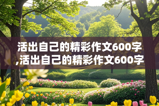 活出自己的精彩作文600字,活出自己的精彩作文600字记叙文