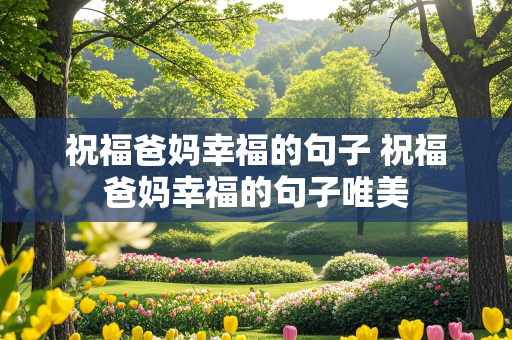 祝福爸妈幸福的句子 祝福爸妈幸福的句子唯美