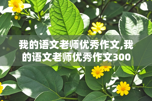 我的语文老师优秀作文,我的语文老师优秀作文300