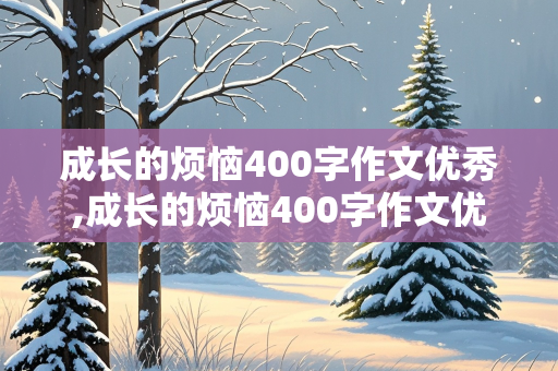 成长的烦恼400字作文优秀,成长的烦恼400字作文优秀免费