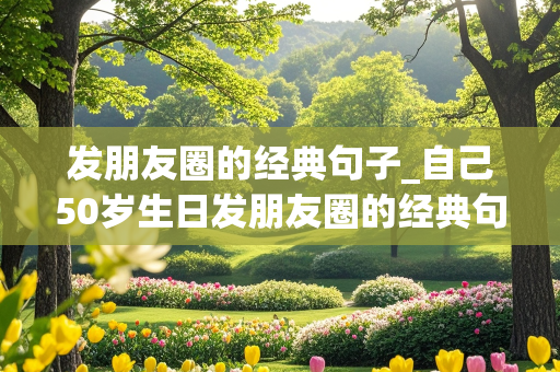 发朋友圈的经典句子_自己50岁生日发朋友圈的经典句子