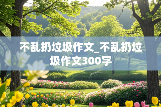 不乱扔垃圾作文_不乱扔垃圾作文300字