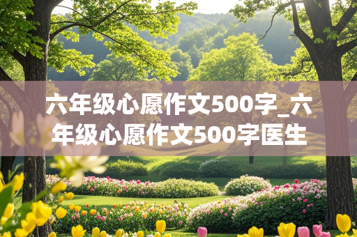 六年级心愿作文500字_六年级心愿作文500字医生