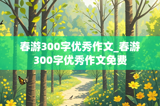 春游300字优秀作文_春游300字优秀作文免费