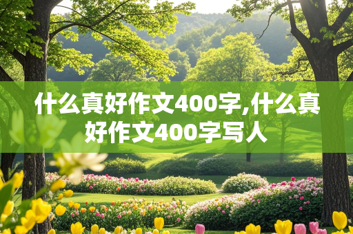 什么真好作文400字,什么真好作文400字写人