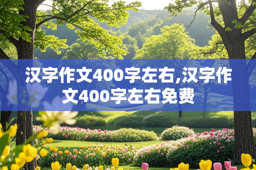 汉字作文400字左右,汉字作文400字左右免费