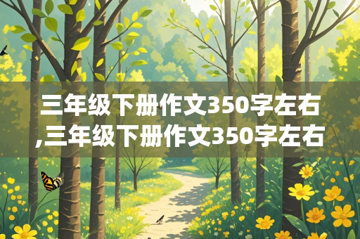 三年级下册作文350字左右,三年级下册作文350字左右与春天无关写景(显示字数)