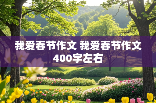 我爱春节作文 我爱春节作文400字左右