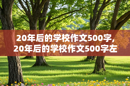 20年后的学校作文500字,20年后的学校作文500字左右