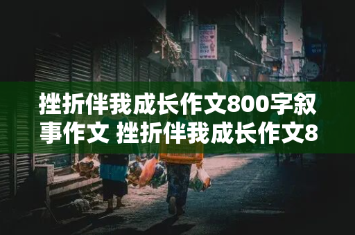 挫折伴我成长作文800字叙事作文 挫折伴我成长作文800字叙事作文怎么写