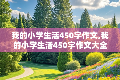 我的小学生活450字作文,我的小学生活450字作文大全