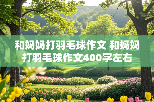 和妈妈打羽毛球作文 和妈妈打羽毛球作文400字左右