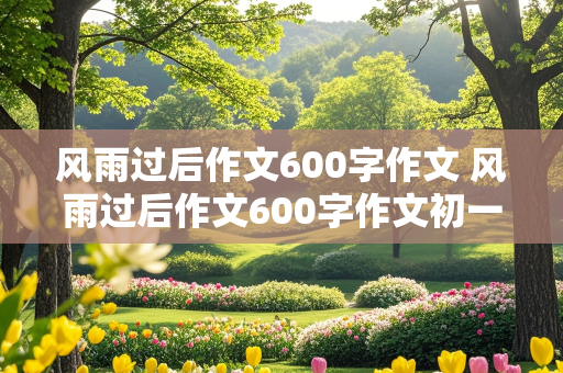 风雨过后作文600字作文 风雨过后作文600字作文初一