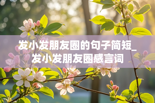 发小发朋友圈的句子简短_发小发朋友圈感言词