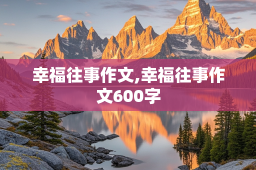 幸福往事作文,幸福往事作文600字