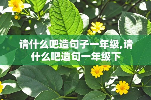 请什么吧造句子一年级,请什么吧造句一年级下