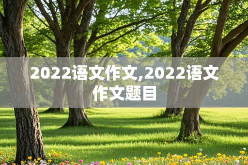 2022语文作文,2022语文作文题目