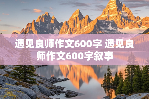 遇见良师作文600字 遇见良师作文600字叙事