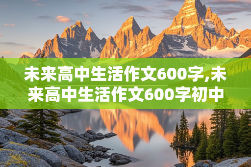 未来高中生活作文600字,未来高中生活作文600字初中