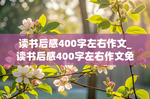 读书后感400字左右作文_读书后感400字左右作文免费