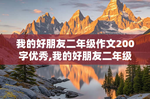 我的好朋友二年级作文200字优秀,我的好朋友二年级作文200字优秀作文