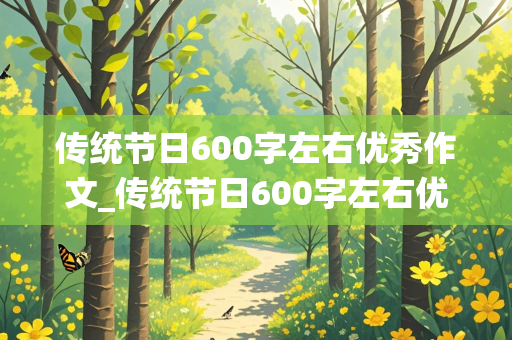 传统节日600字左右优秀作文_传统节日600字左右优秀作文初中