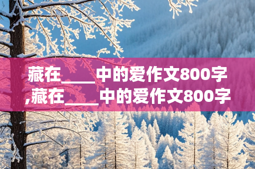 藏在____中的爱作文800字,藏在____中的爱作文800字七年级