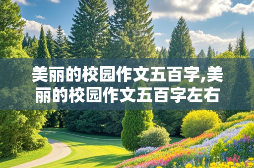 美丽的校园作文五百字,美丽的校园作文五百字左右