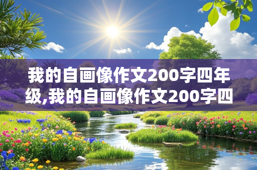 我的自画像作文200字四年级,我的自画像作文200字四年级男生