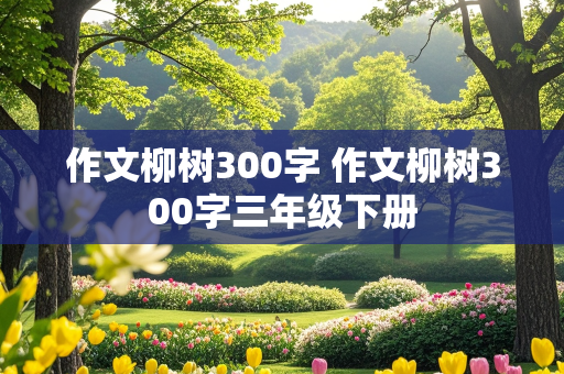 作文柳树300字 作文柳树300字三年级下册