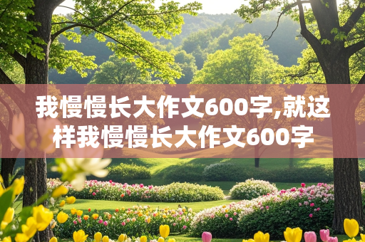 我慢慢长大作文600字,就这样我慢慢长大作文600字