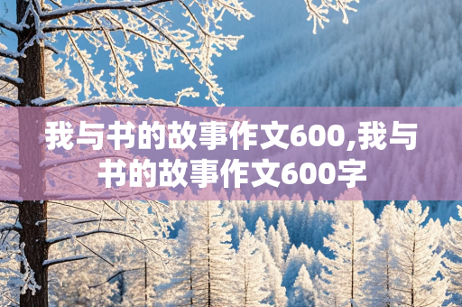 我与书的故事作文600,我与书的故事作文600字