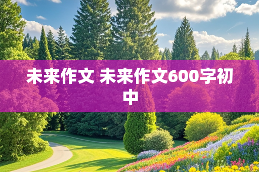 未来作文 未来作文600字初中