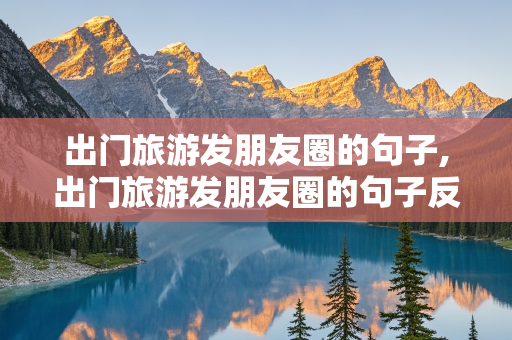 出门旅游发朋友圈的句子,出门旅游发朋友圈的句子反程文案