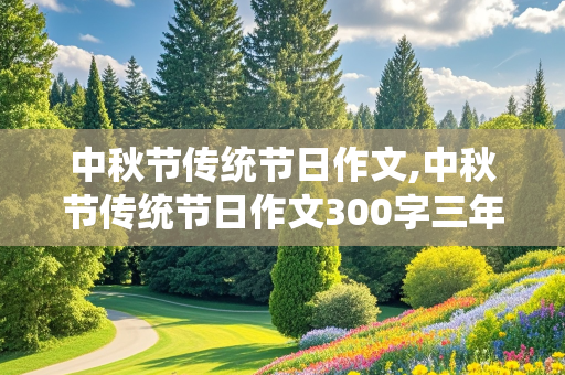 中秋节传统节日作文,中秋节传统节日作文300字三年级