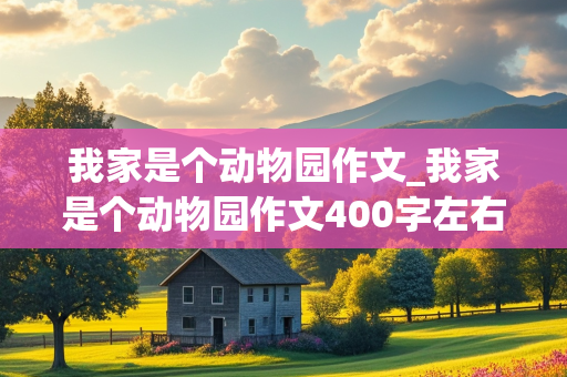 我家是个动物园作文_我家是个动物园作文400字左右