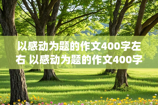 以感动为题的作文400字左右 以感动为题的作文400字左右(在校园里)