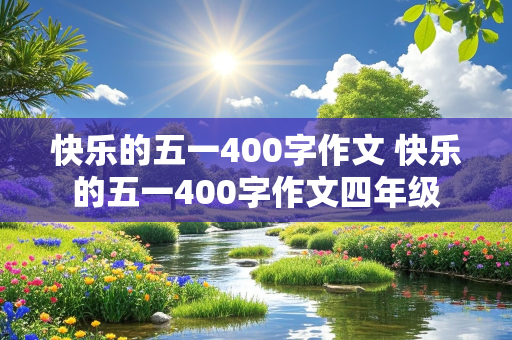 快乐的五一400字作文 快乐的五一400字作文四年级