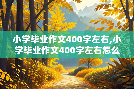 小学毕业作文400字左右,小学毕业作文400字左右怎么写