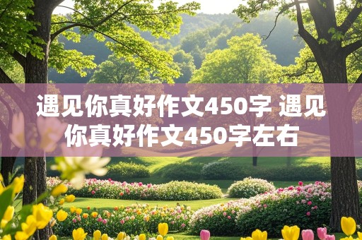 遇见你真好作文450字 遇见你真好作文450字左右